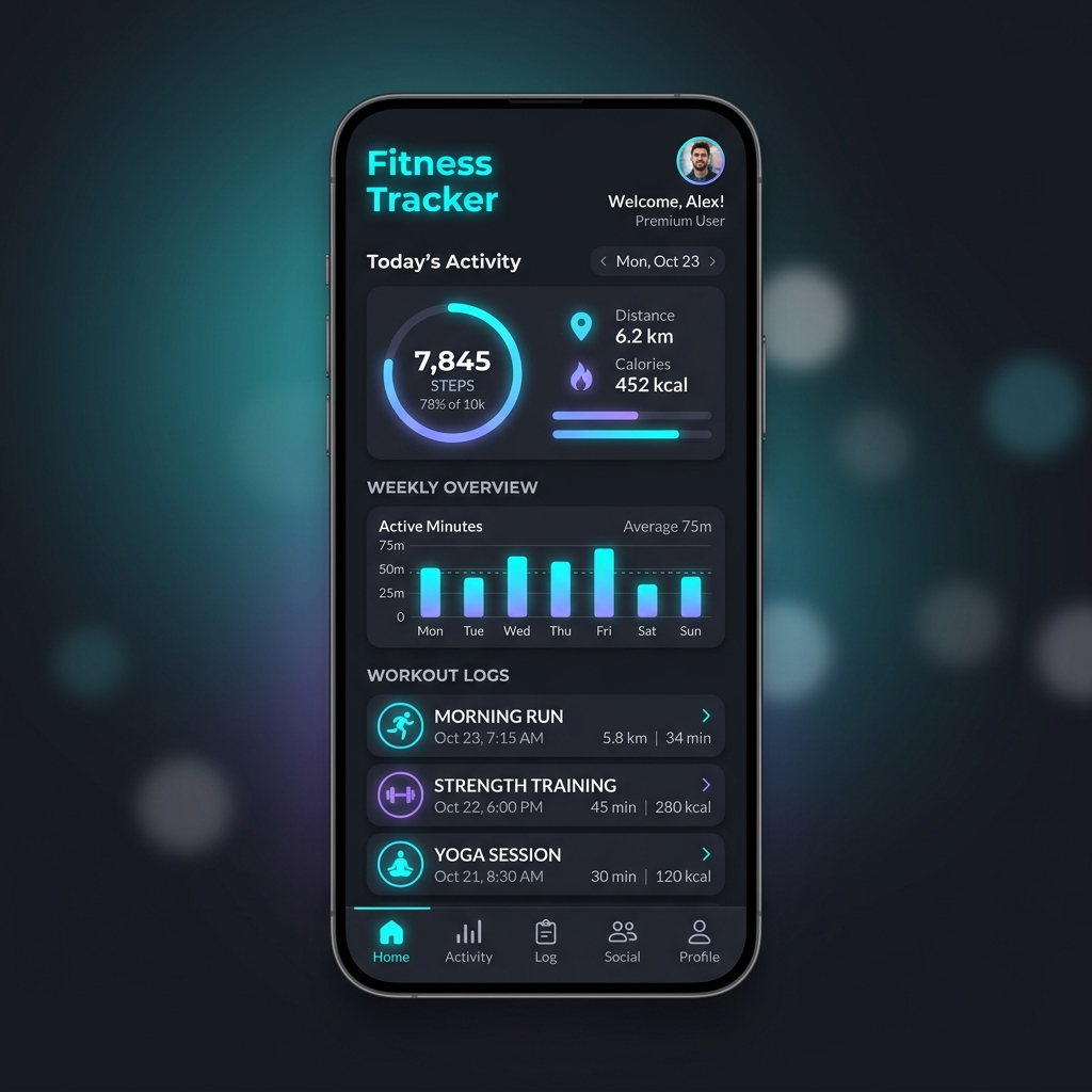 FitPulse Health & Fitness App